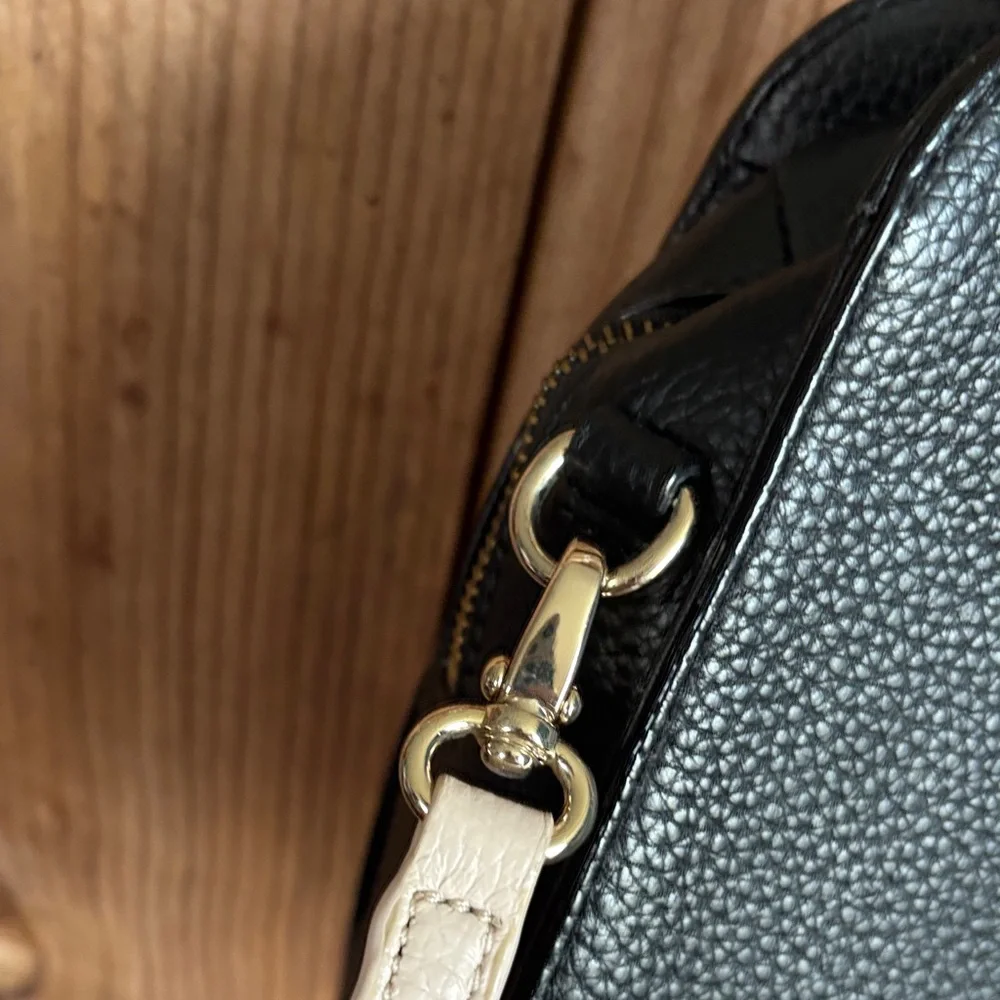 Kate Spade Black and White Satchel - Picture 6 of 11
